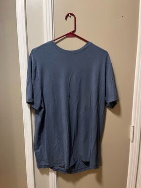 Men's Short Sleeve Crew Neck T-Shirt in Slate Blue
